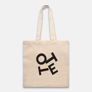 Heavyweight Cotton Canvas Caryall Tote Bag - Natural